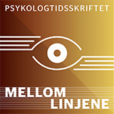 Logo for podkasten Psykologtidsskriftet mellom linjene