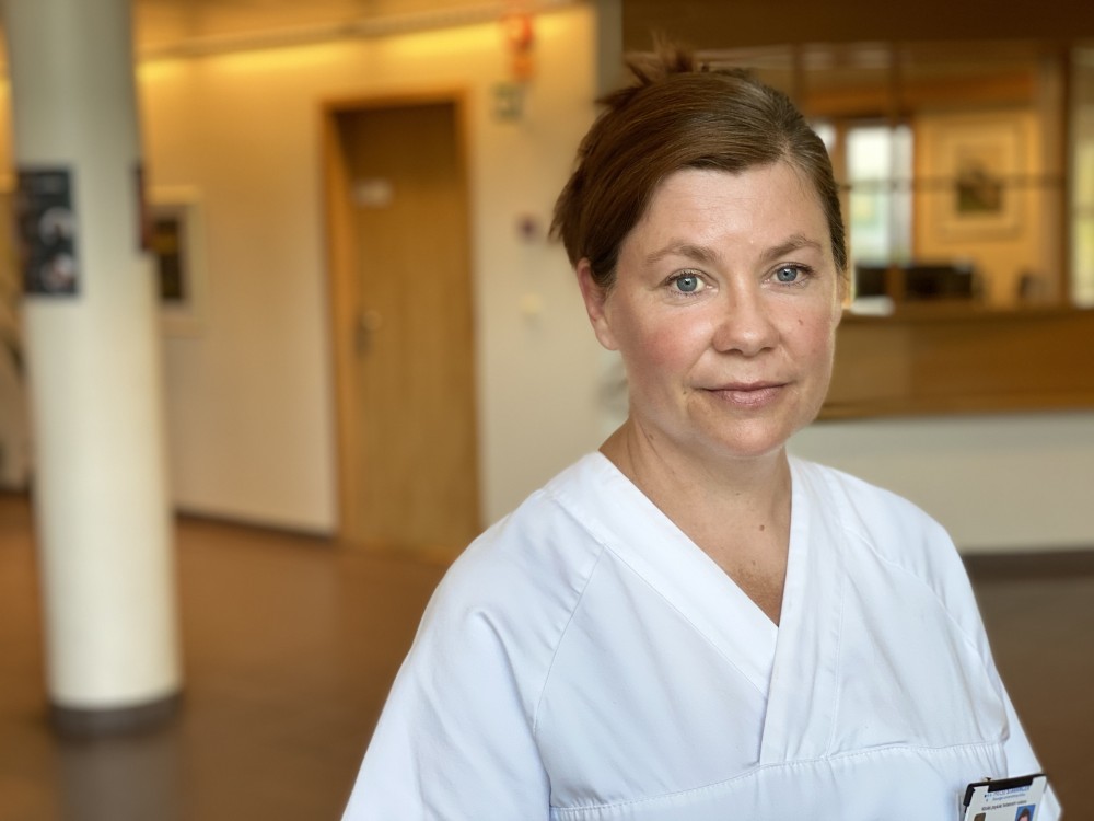 ETTERLATT Psykologspesialist Annika Hagerman ved Stavanger universitetssykehus har to ganger opplevd å miste en pasient i selvmord. Foto: Per Halvorsen.